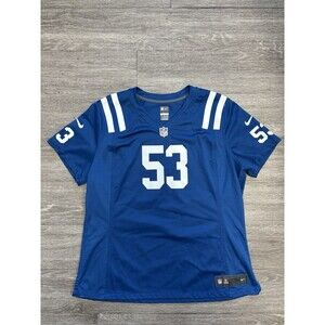 Nike Indianapolis Colts Shaquille Leonard Jersey In Royal Blue Kids Size XXL